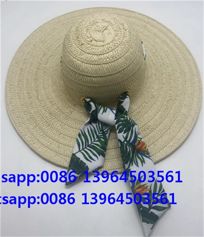 Kvinner sommerhatt papir halm solhat