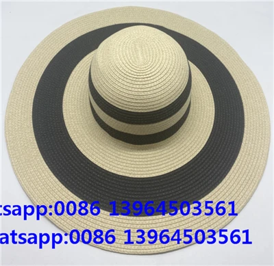 Sommer Wide Brim Floppy Straw Sun Damehatter