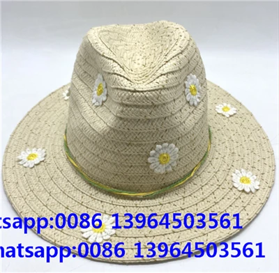 Kvinner Fedora Solhatt med stor brim