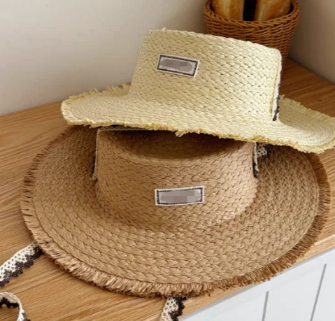 Elegant strandhatt for damer til sommeren