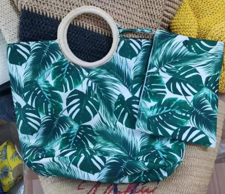 Tropical Women Beach Bag Ett sett