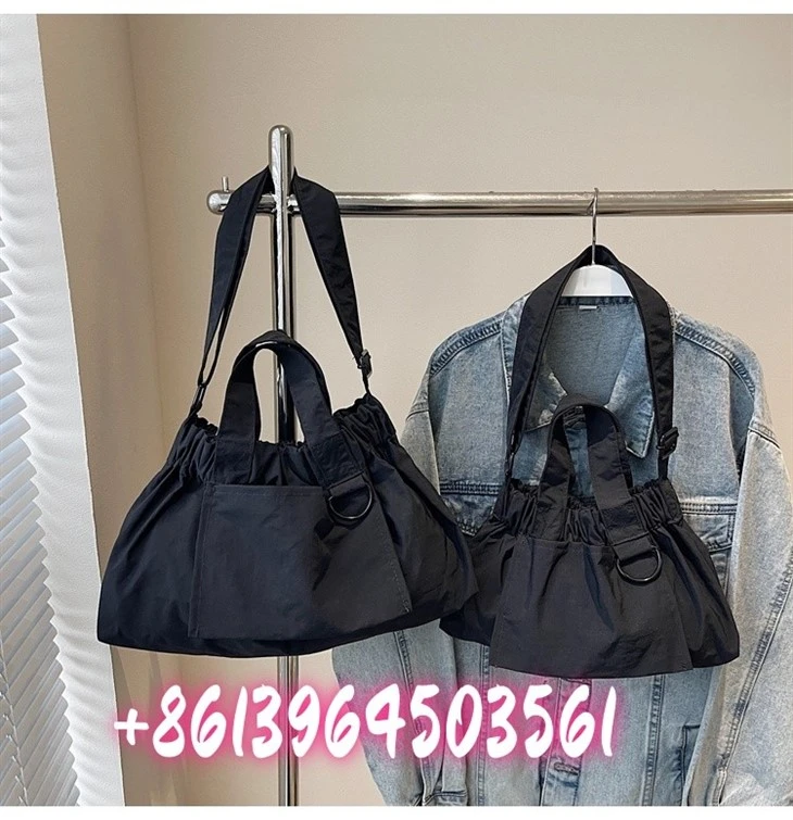 Lange stropp nylon skuldervesker