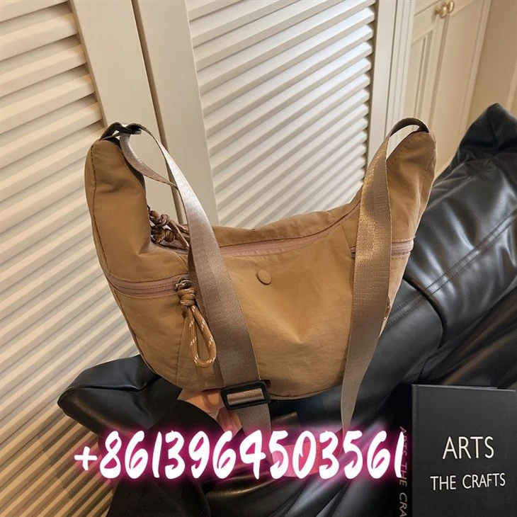 Mann nylon skulderveske