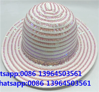 Paljett Dame sommerhatt
