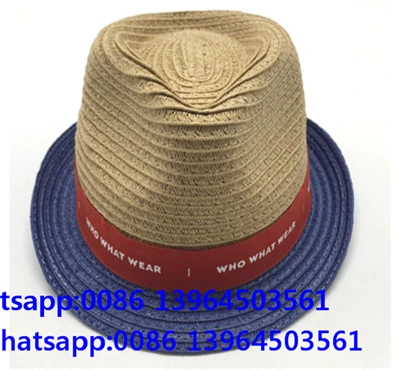 Tape Cowboy Fedora Hat for menn