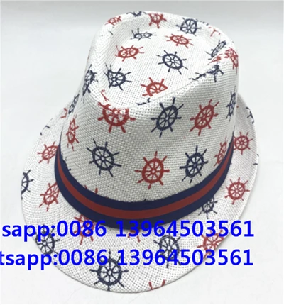 Fedora Hat Compass Painting