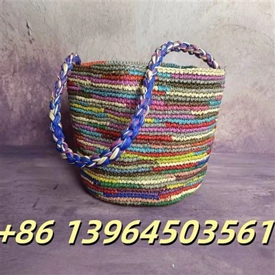 Ekte Raffia Woman Bag