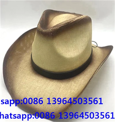 Distressed cowboyhatt til sommeren