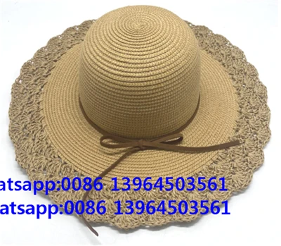 Dame Papir Hekle Lady Beach Hat