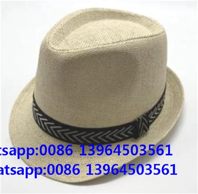 Kvinner Menn Fedora Beach Hat