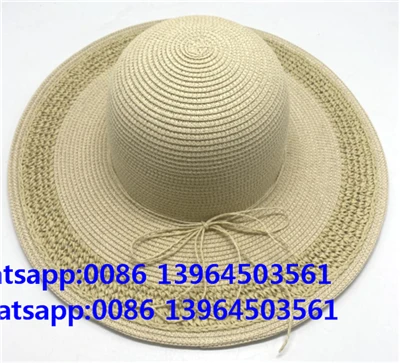 Dame Hat Knotband Elgant Beach Fashion Hat