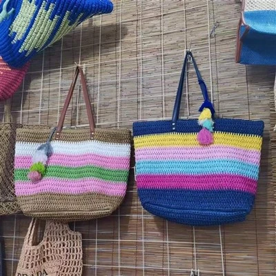 Fargerik Rainbow Women Big Beach Bag