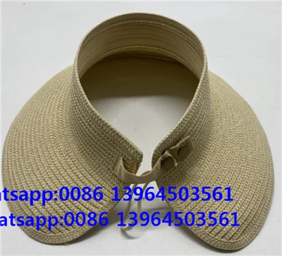 JUSTER MED BRUTTERBRUTTABLE VISOR HAT FOR KVINNER
